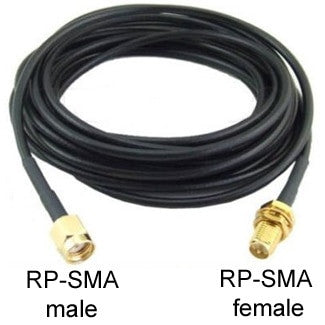 LONG RP-SMA Extension Cable: 6.5FT (2M)